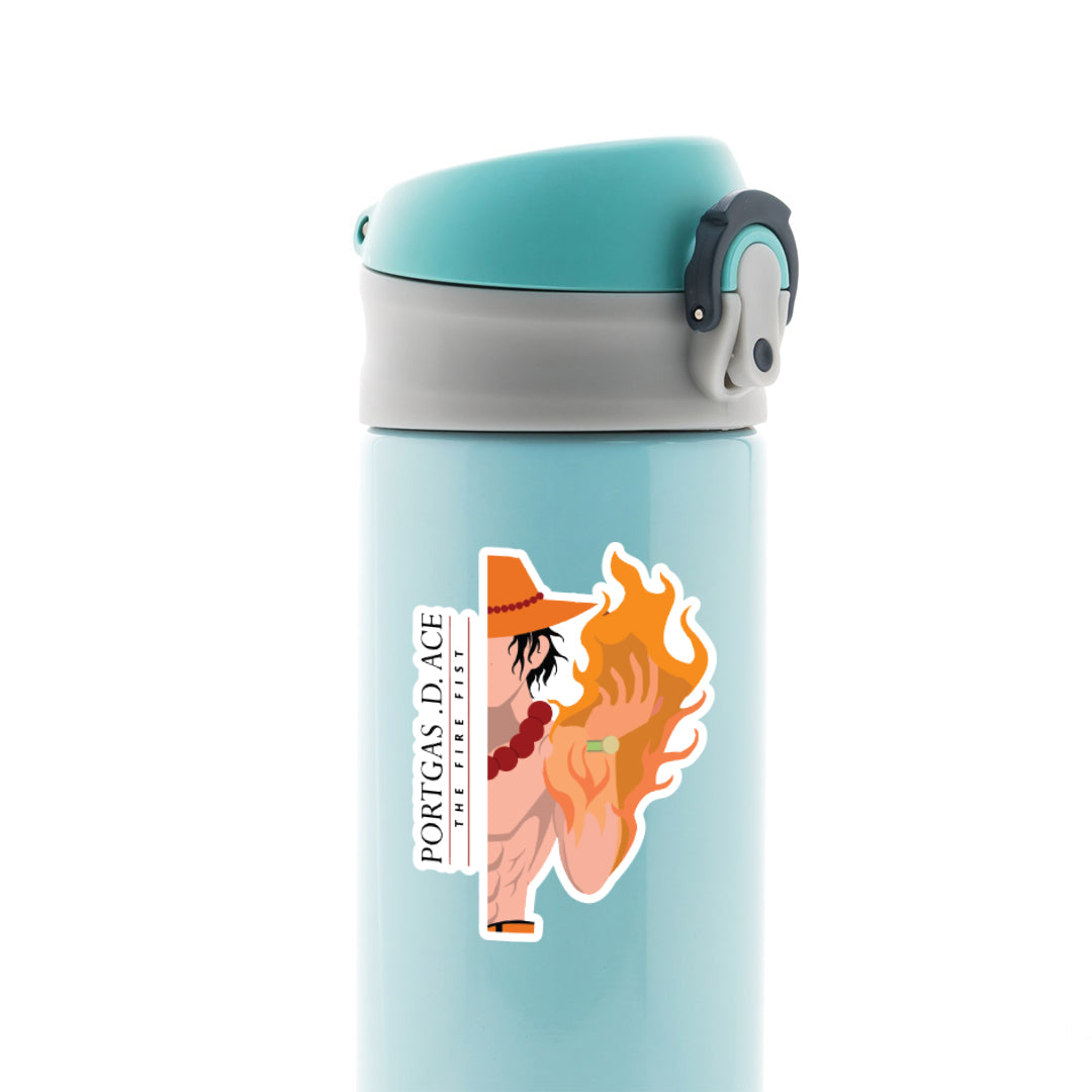 Portgas. D. Ace The Fire Fist Anime Stickers