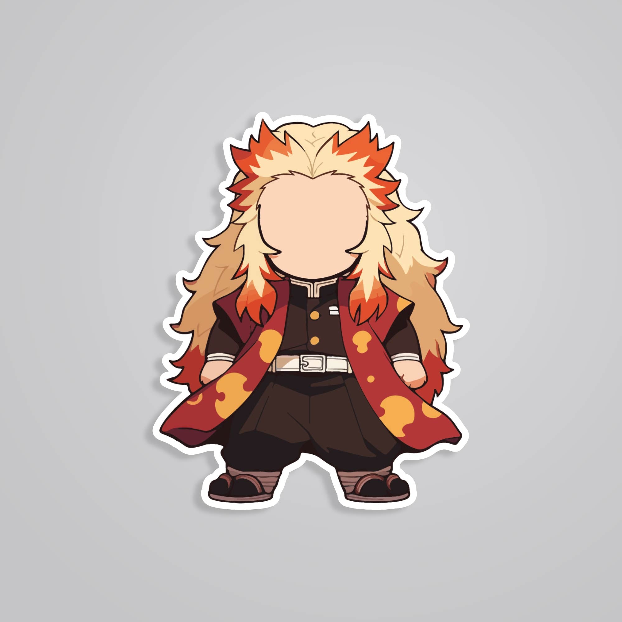 Fomo Store Stickers Anime Rengoku Chibi