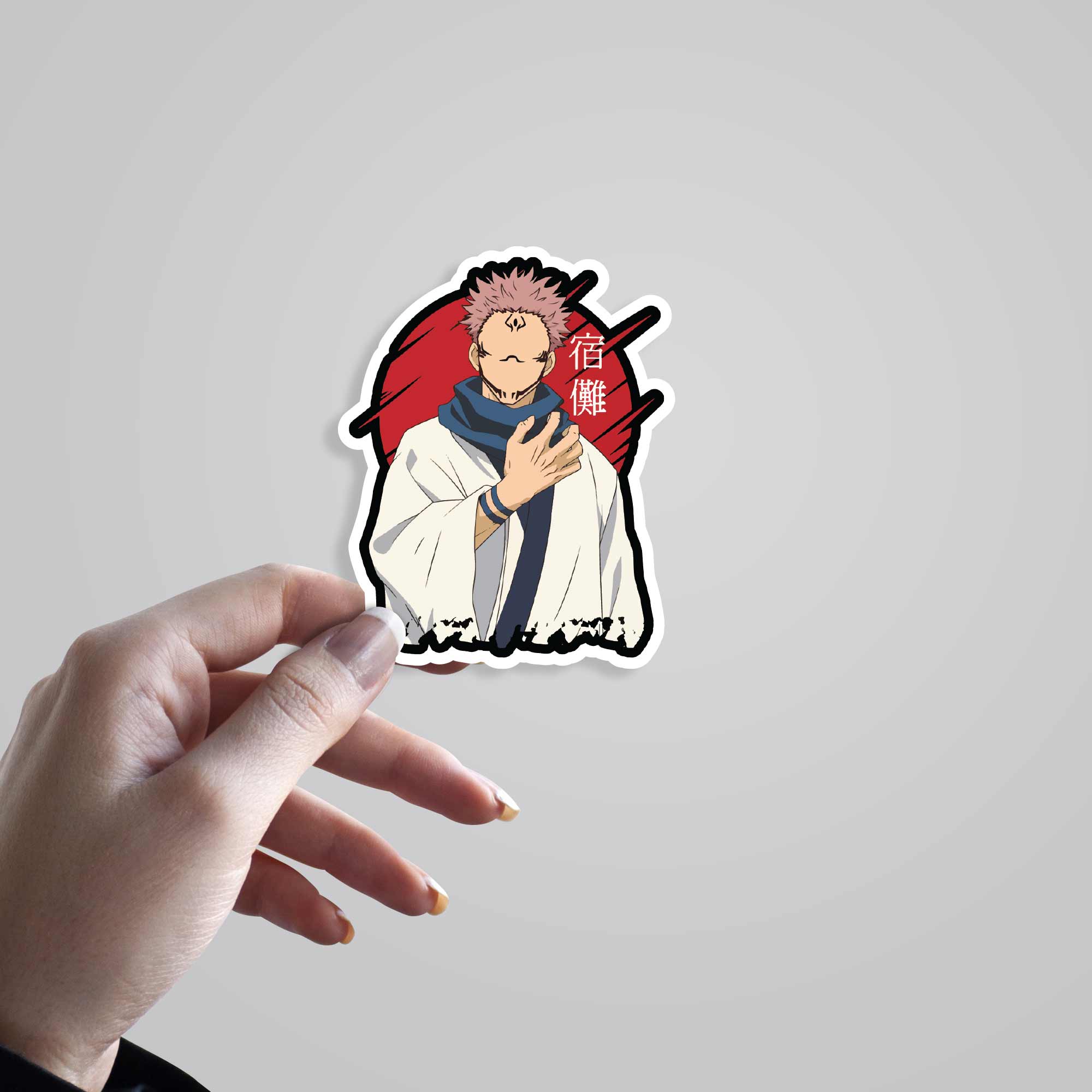 Ryomen Sukuna JJK Anime Stickers