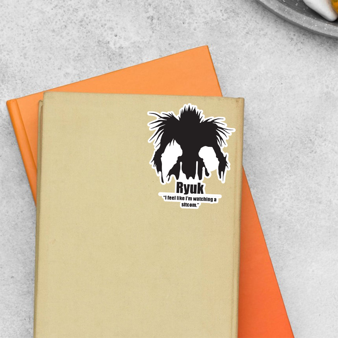 Ryuk I Feel Like I'm Watching A Sitcom Anime Stickers