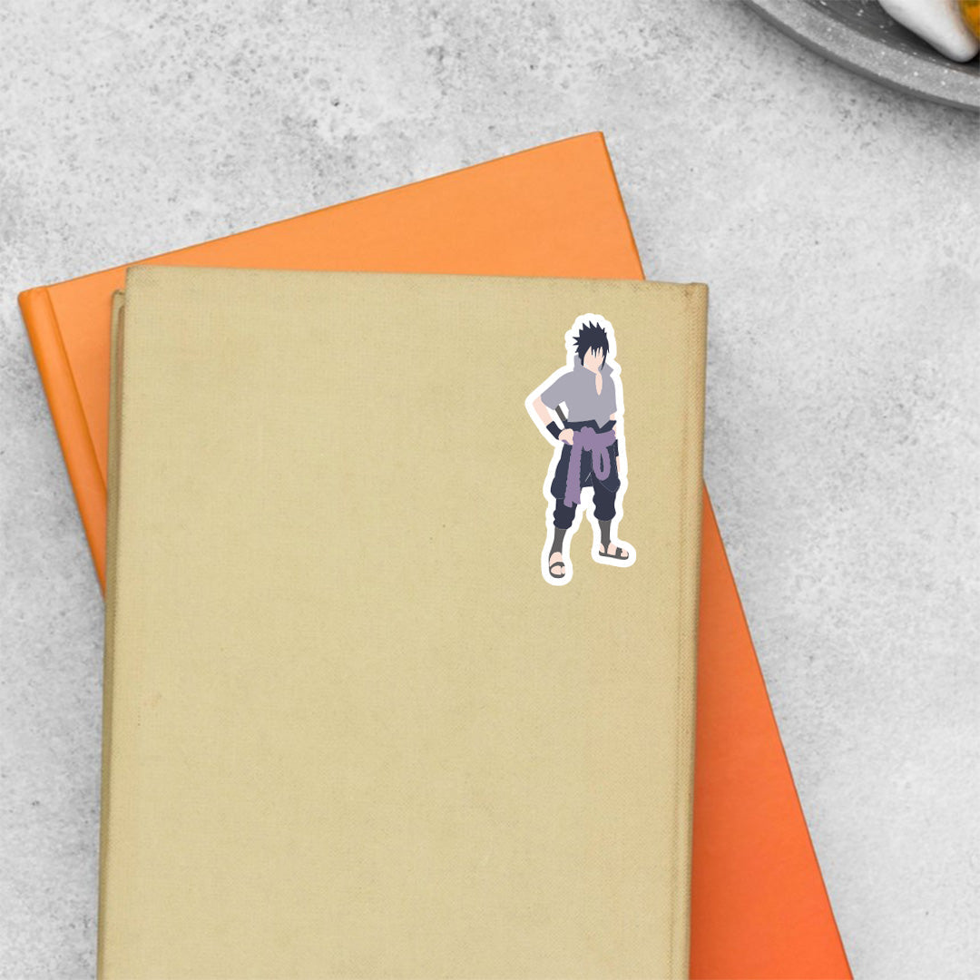 Sasuke Minimalist Anime Stickers