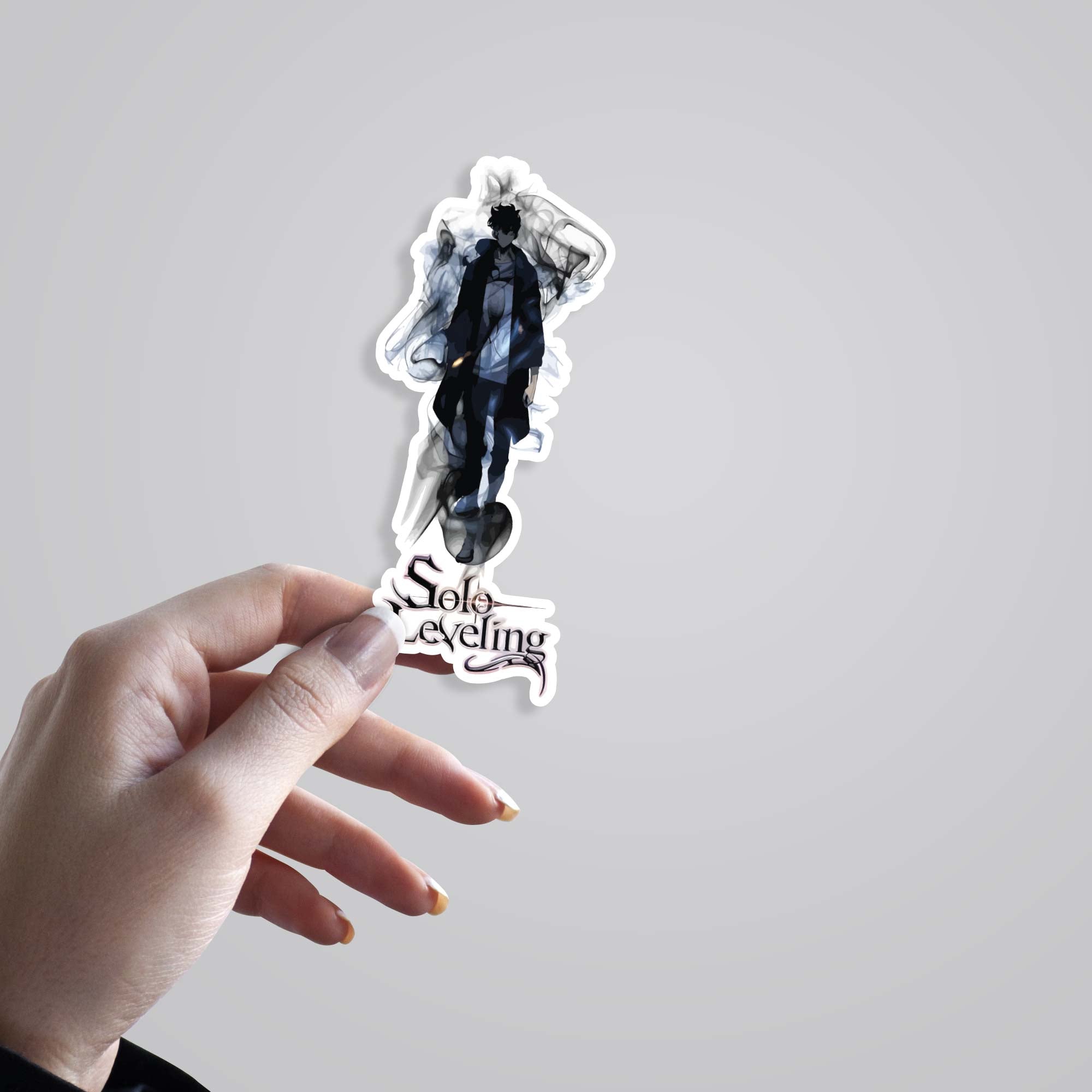 Shadow Monarch Solo leveling Anime Stickers