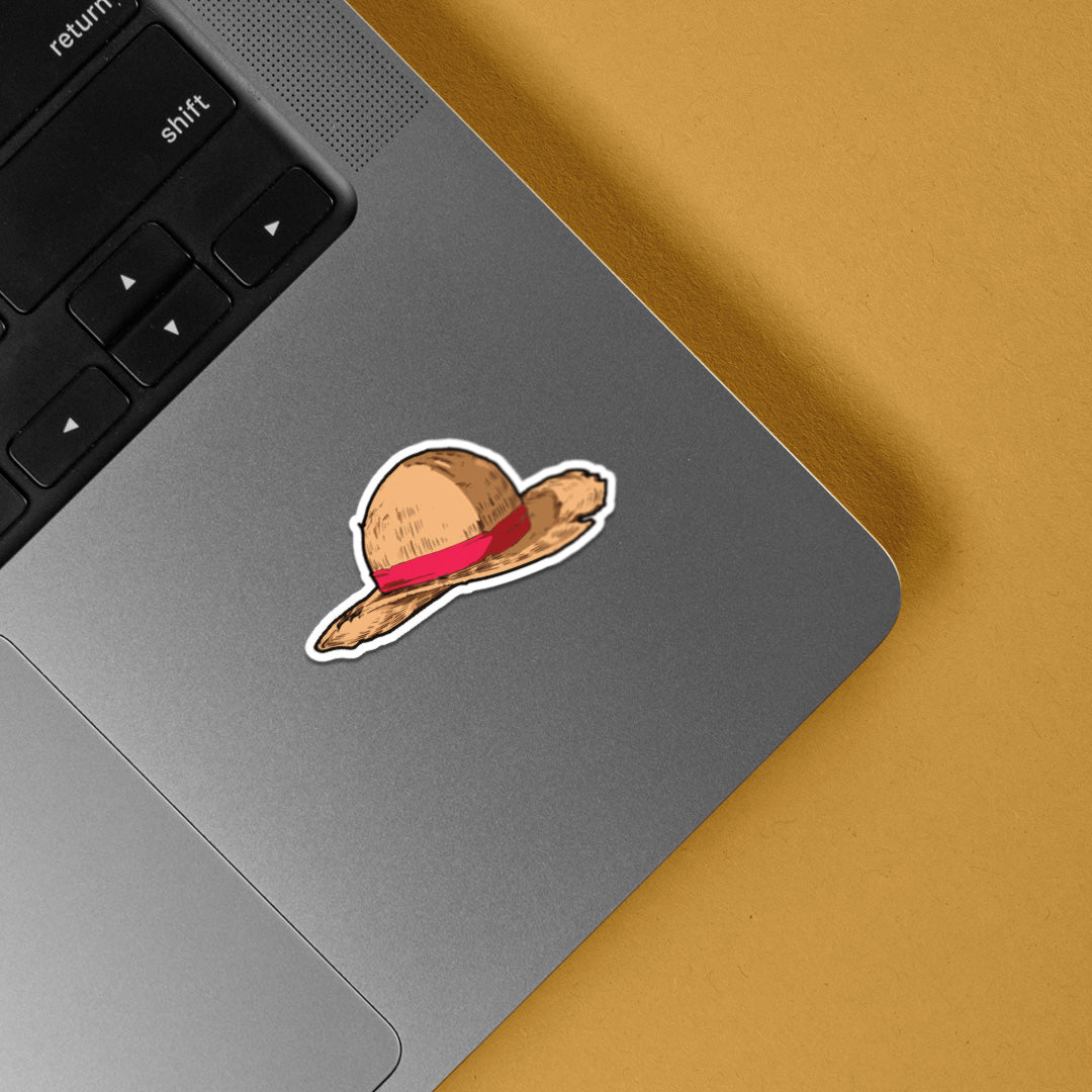 Straw hat Anime Stickers