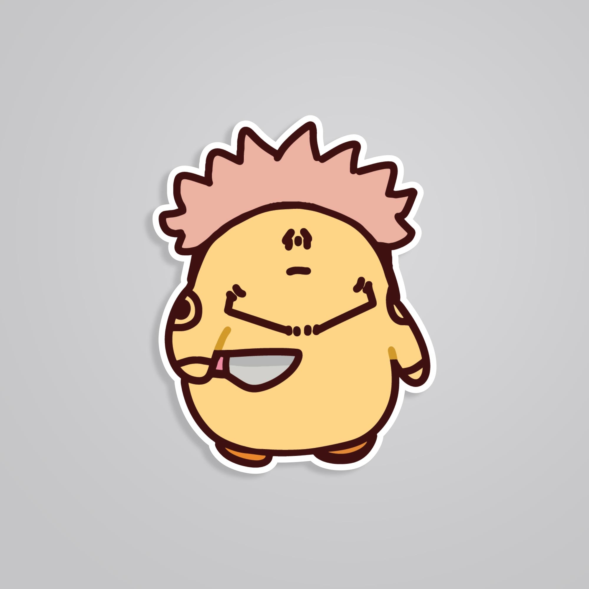 Fomo Store Stickers Anime Sukuna Duck