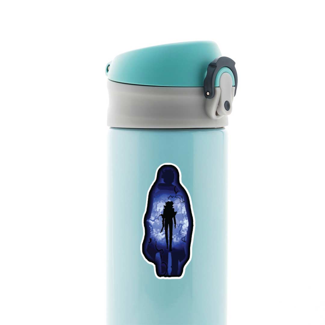 Sung Jin Woo Black Silhouette Anime Stickers