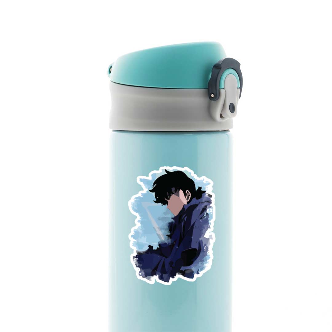 Sung Jin Woo Minimalist Anime Stickers