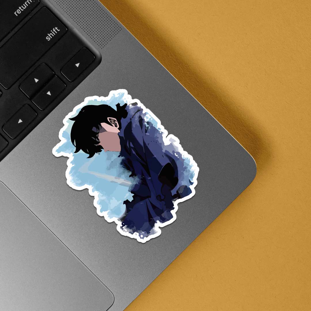 Sung Jin Woo Minimalist Anime Stickers