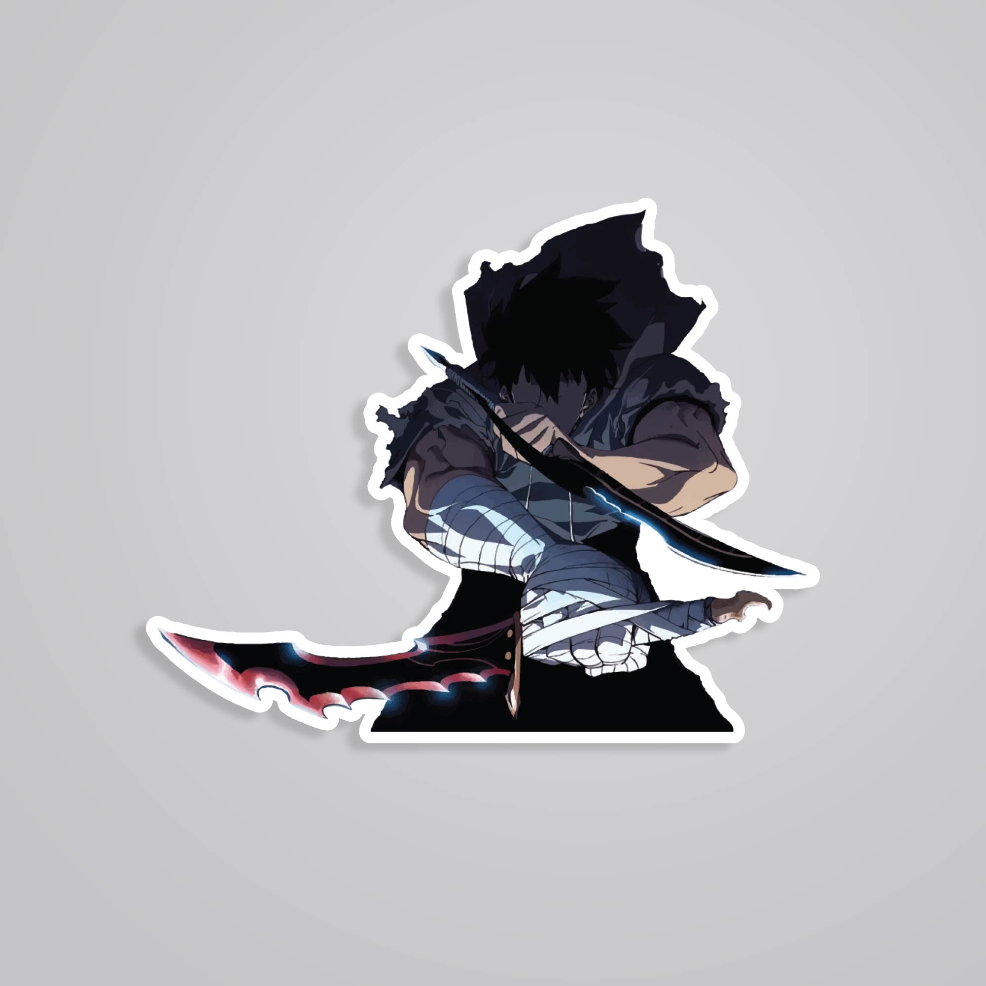 Fomo Store Stickers Anime Sung Jin Woo S-Rank Hunter