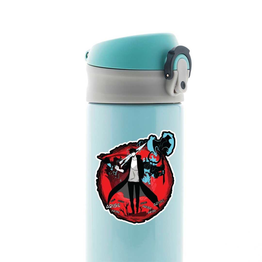 Sung Jin Woo Shadow Monarch Anime Stickers