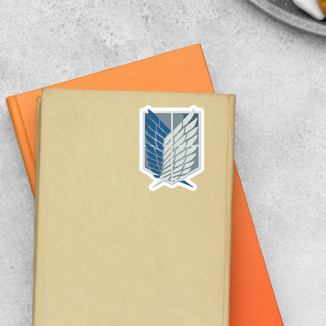 Survey Corps Emblem Anime Stickers