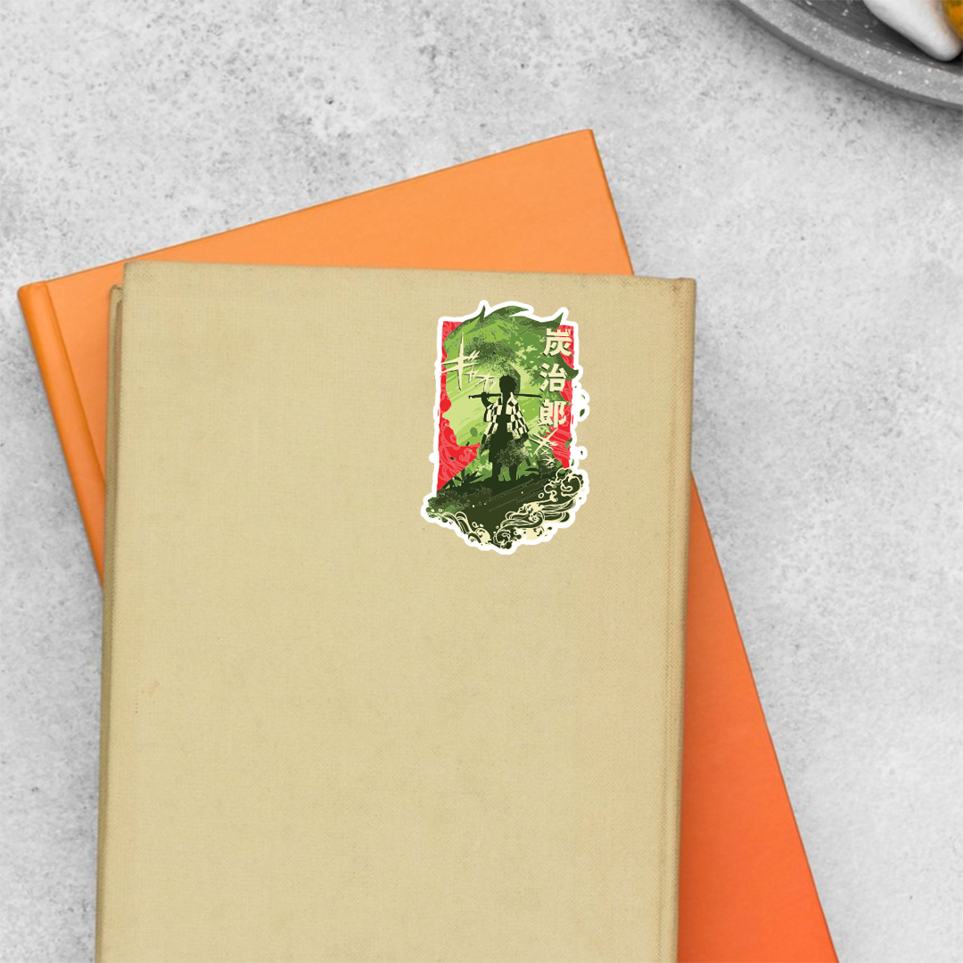 Tanjiro Kamado Anime Stickers