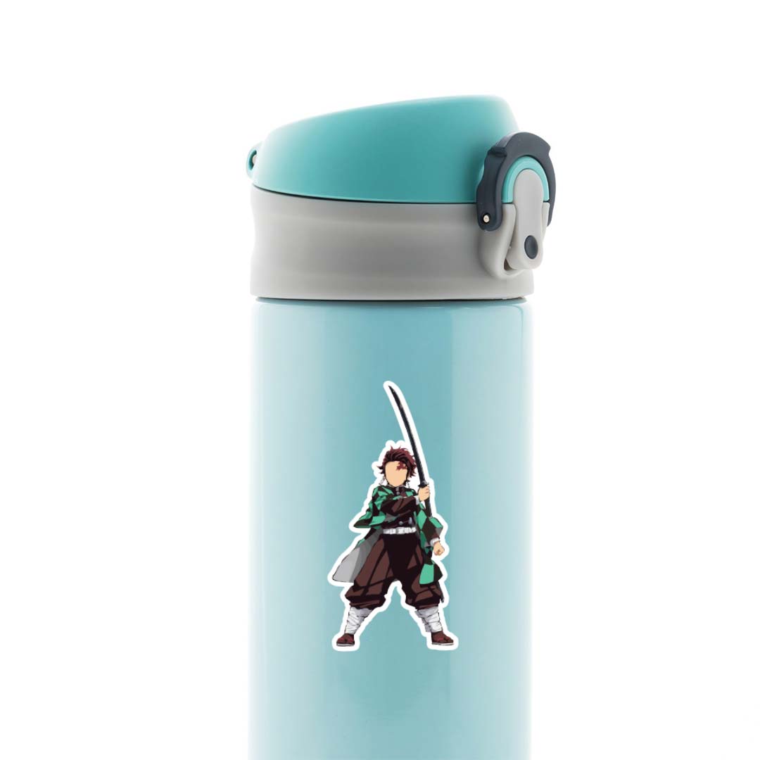 Tanjiro Kamado Minimalist Anime Stickers