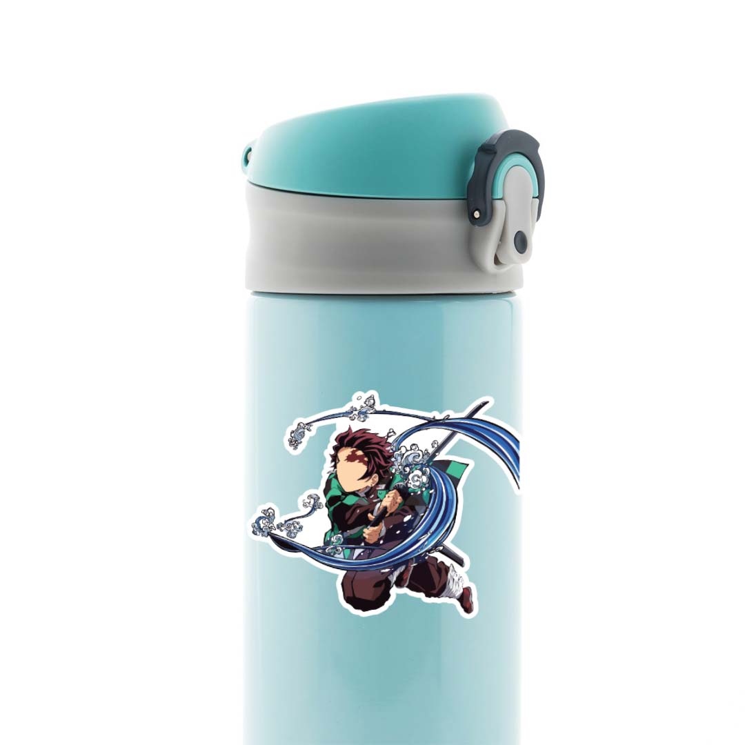 Tanjiro Water Breathing Style Anime Stickers