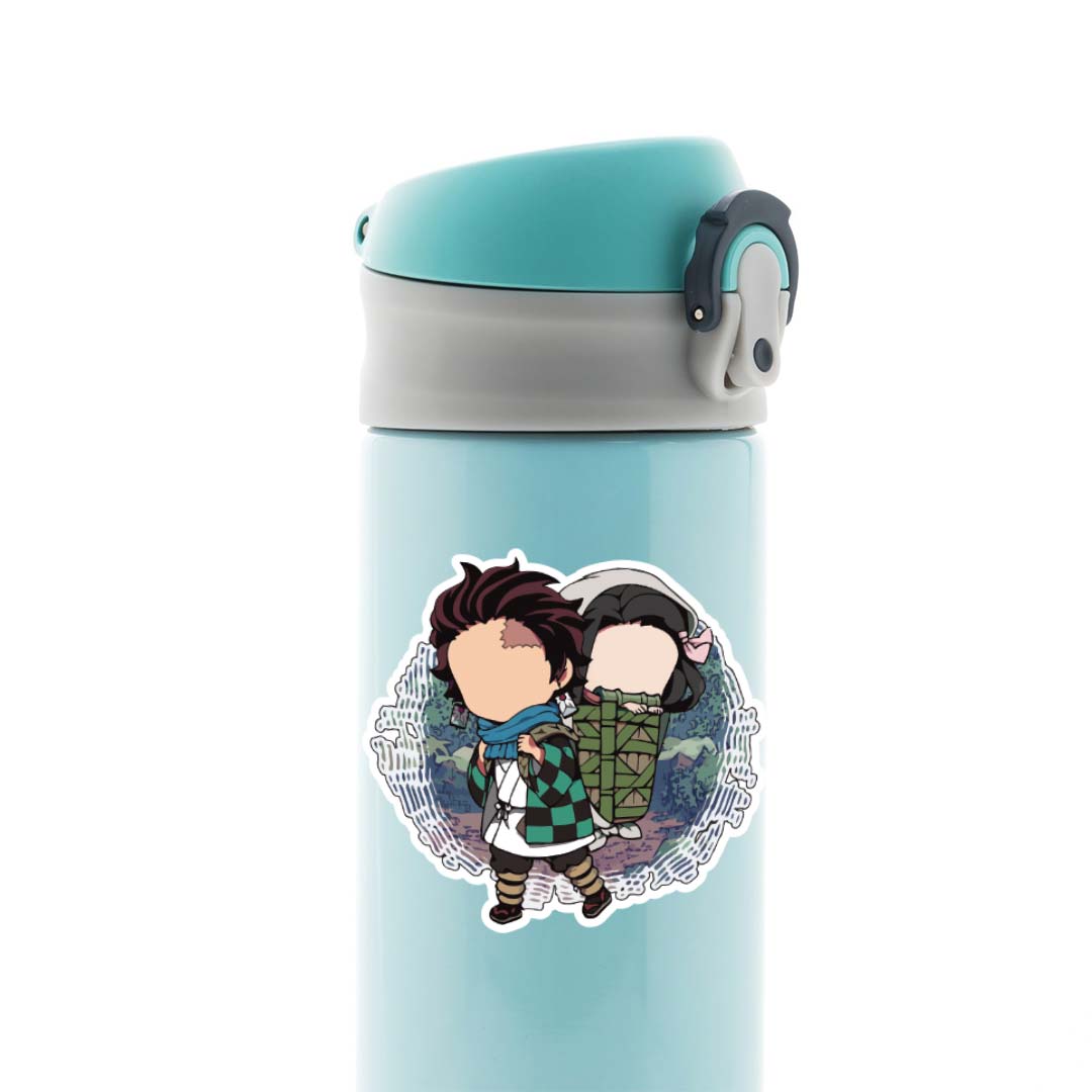 Tanjiro and Nezuko Anime Stickers