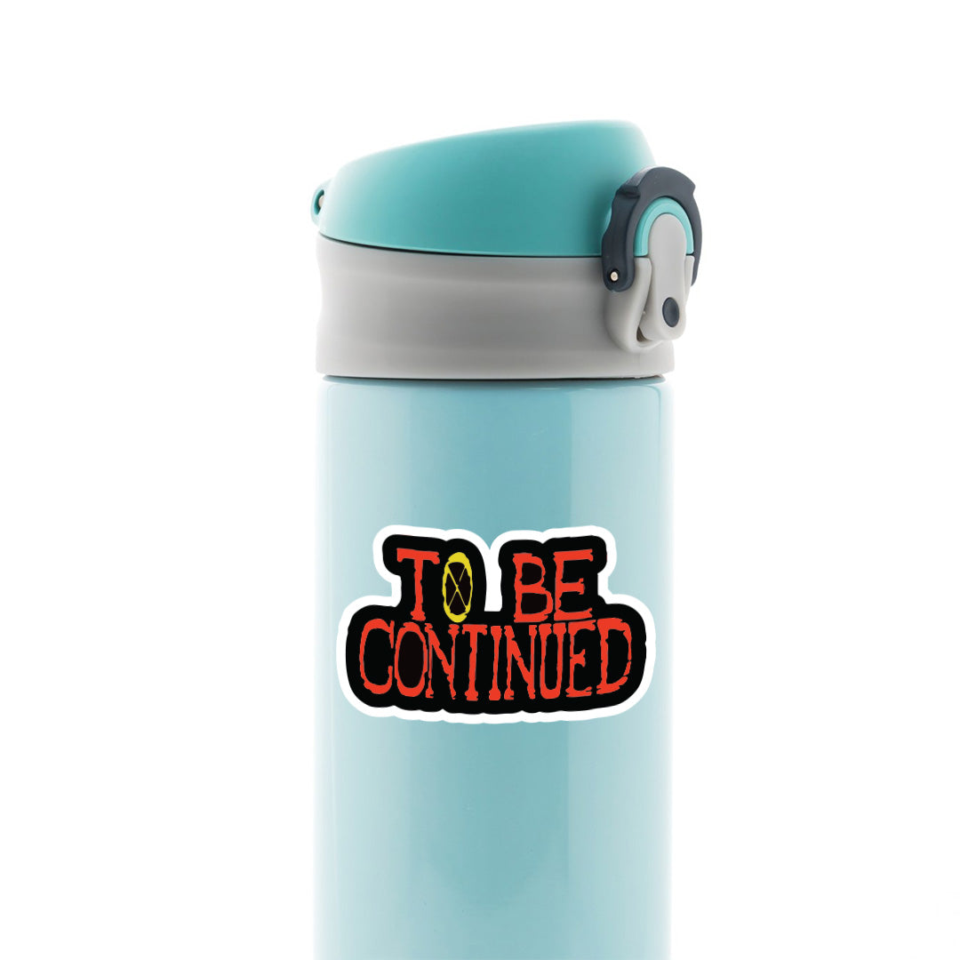 To Be Continued Anime Stickers