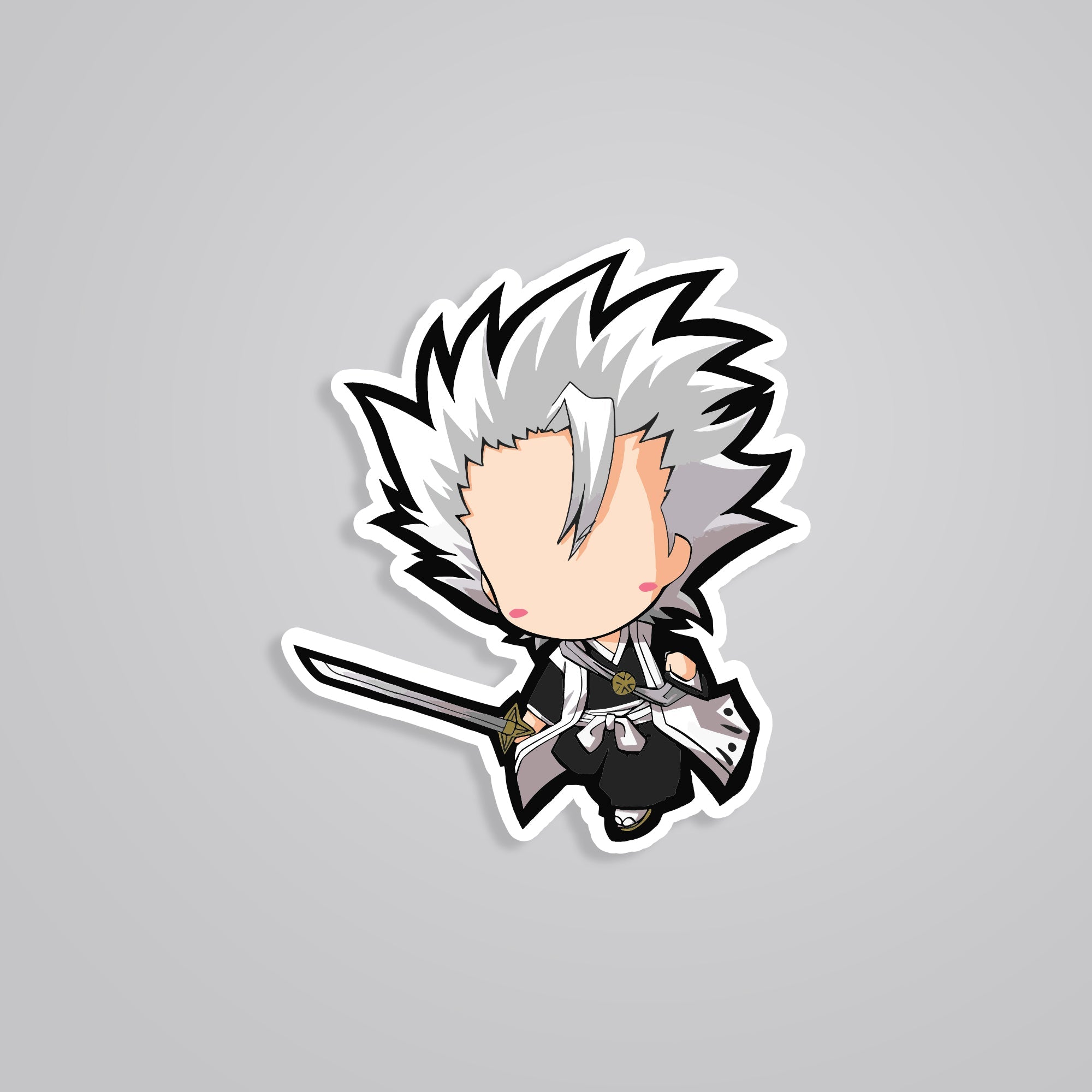 Fomo Store Stickers Anime Toshiro Chibi