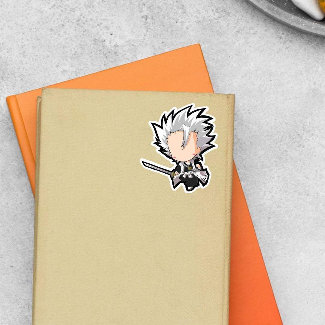 Toshiro Chibi Anime Stickers