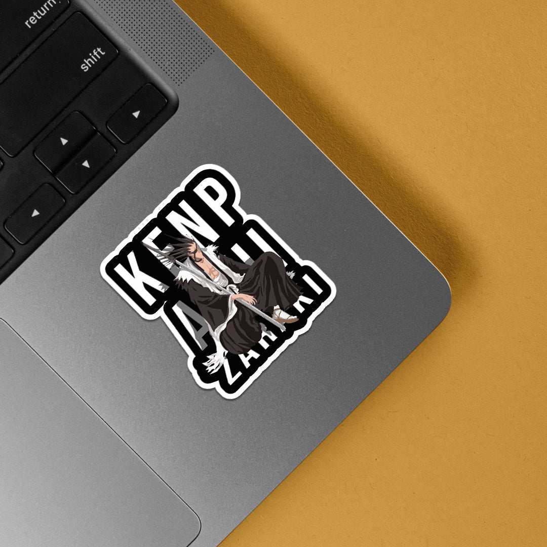 Zaraki Kenpachi Anime Stickers