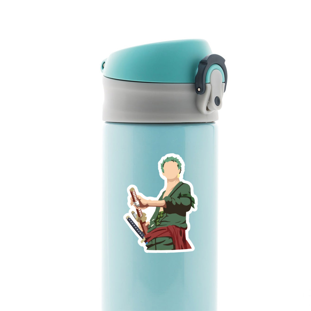 Zoro Minimalist Anime Stickers