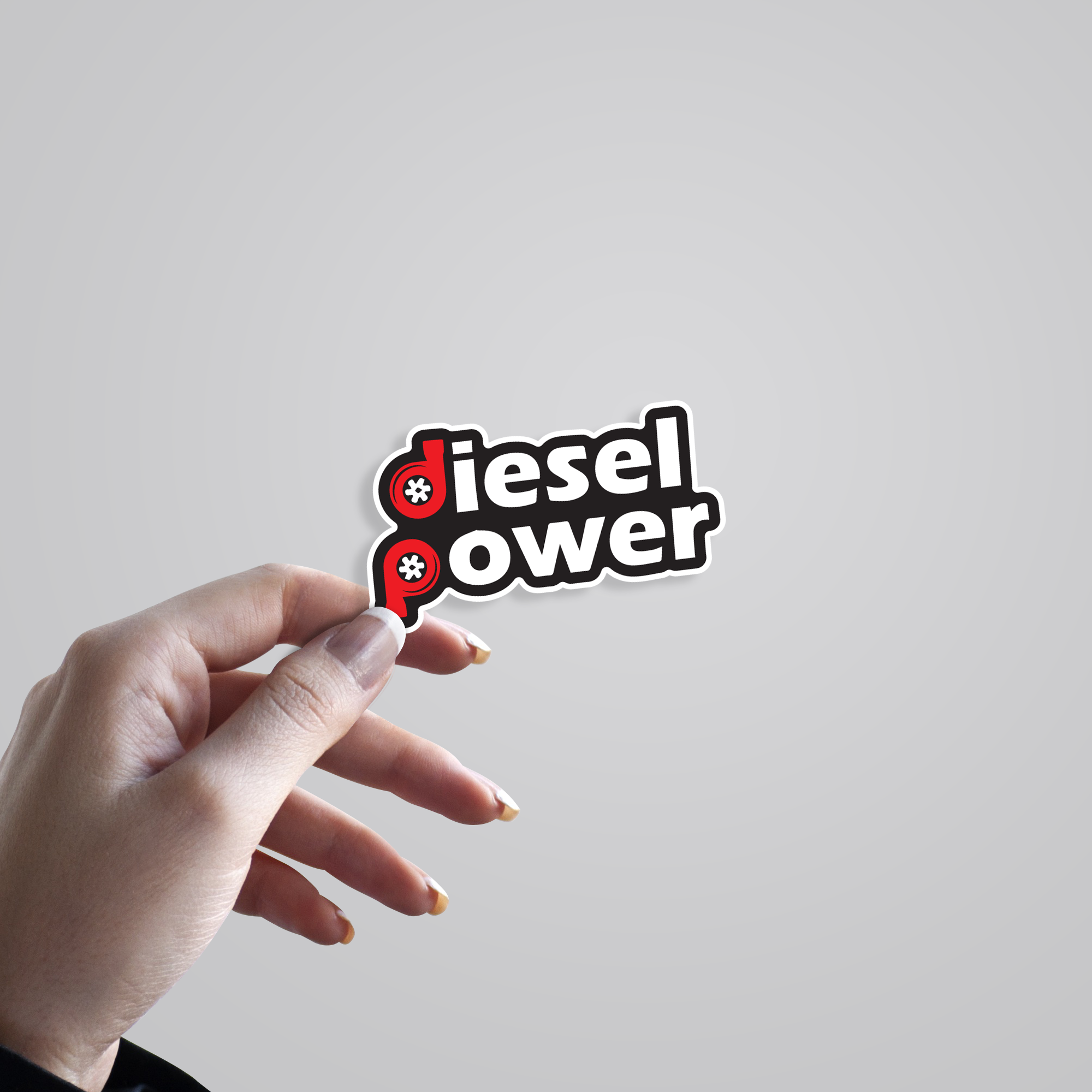 Diesel Power Cars & Bikes Stickers