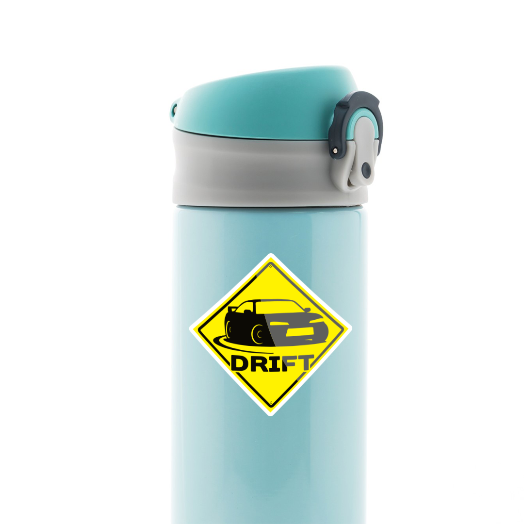 Drift Cars & Bikes Stickers