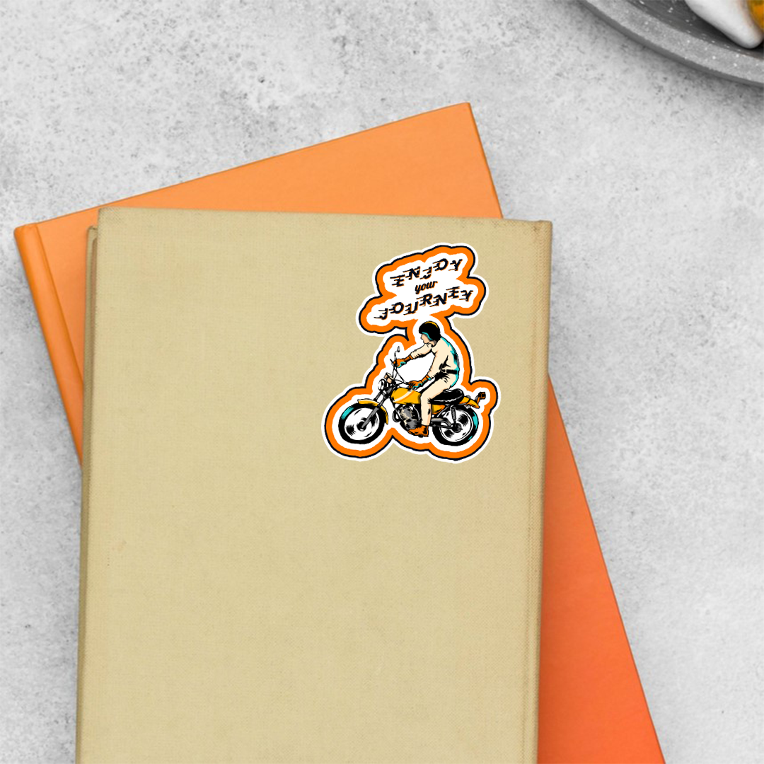 Enjoy the Journey Casual Stickers