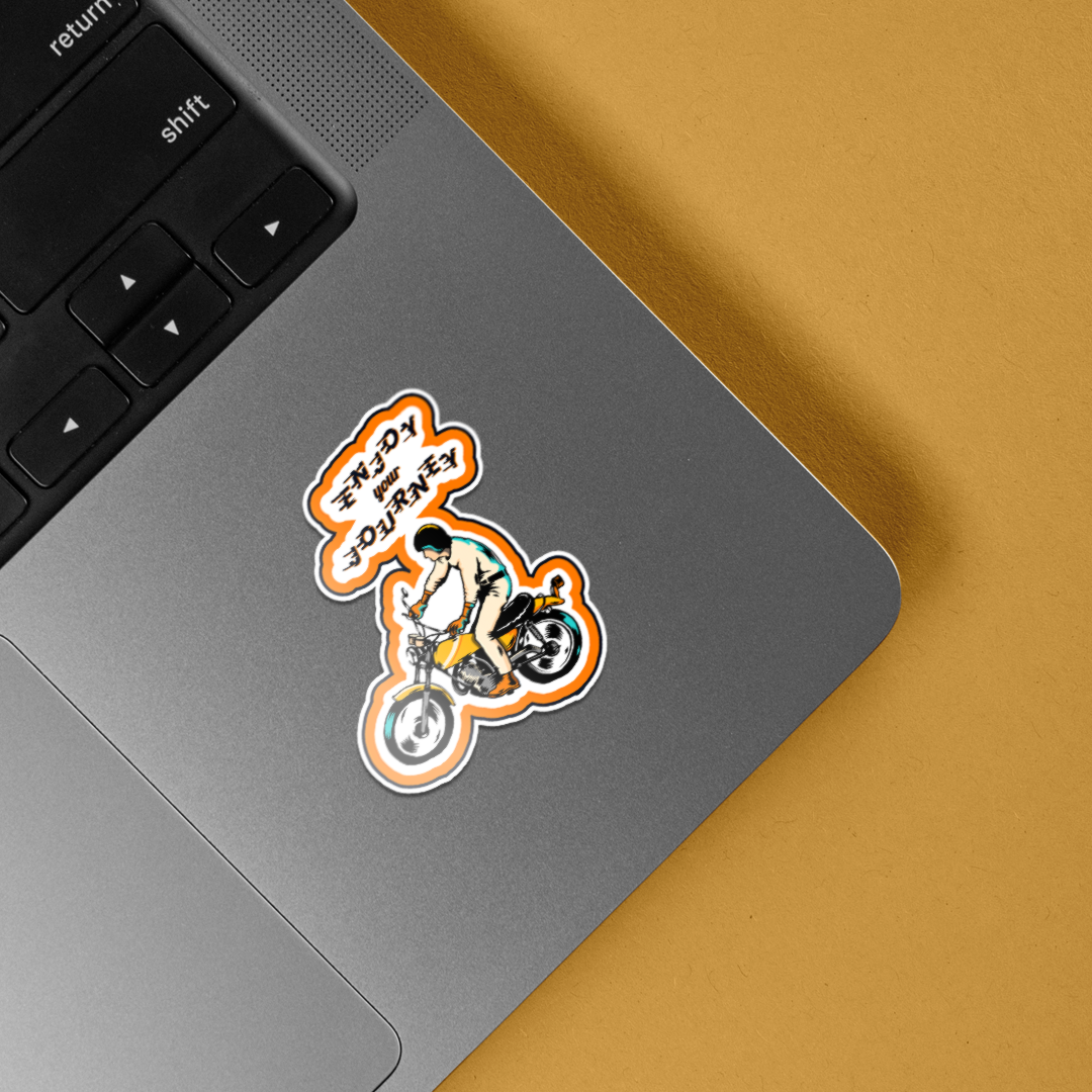 Enjoy the Journey Casual Stickers