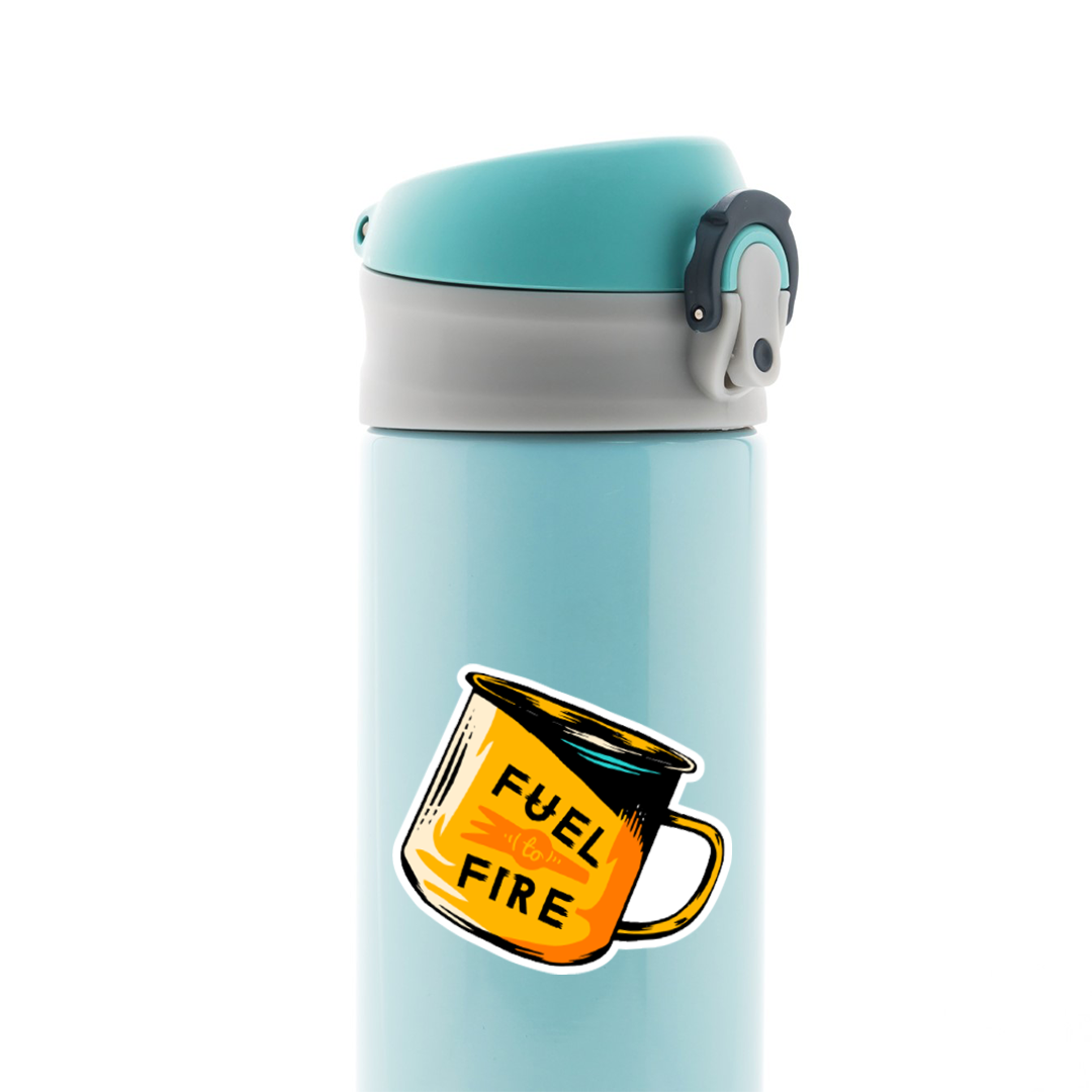 Fuel on Fire Cars & Bikes Stickers