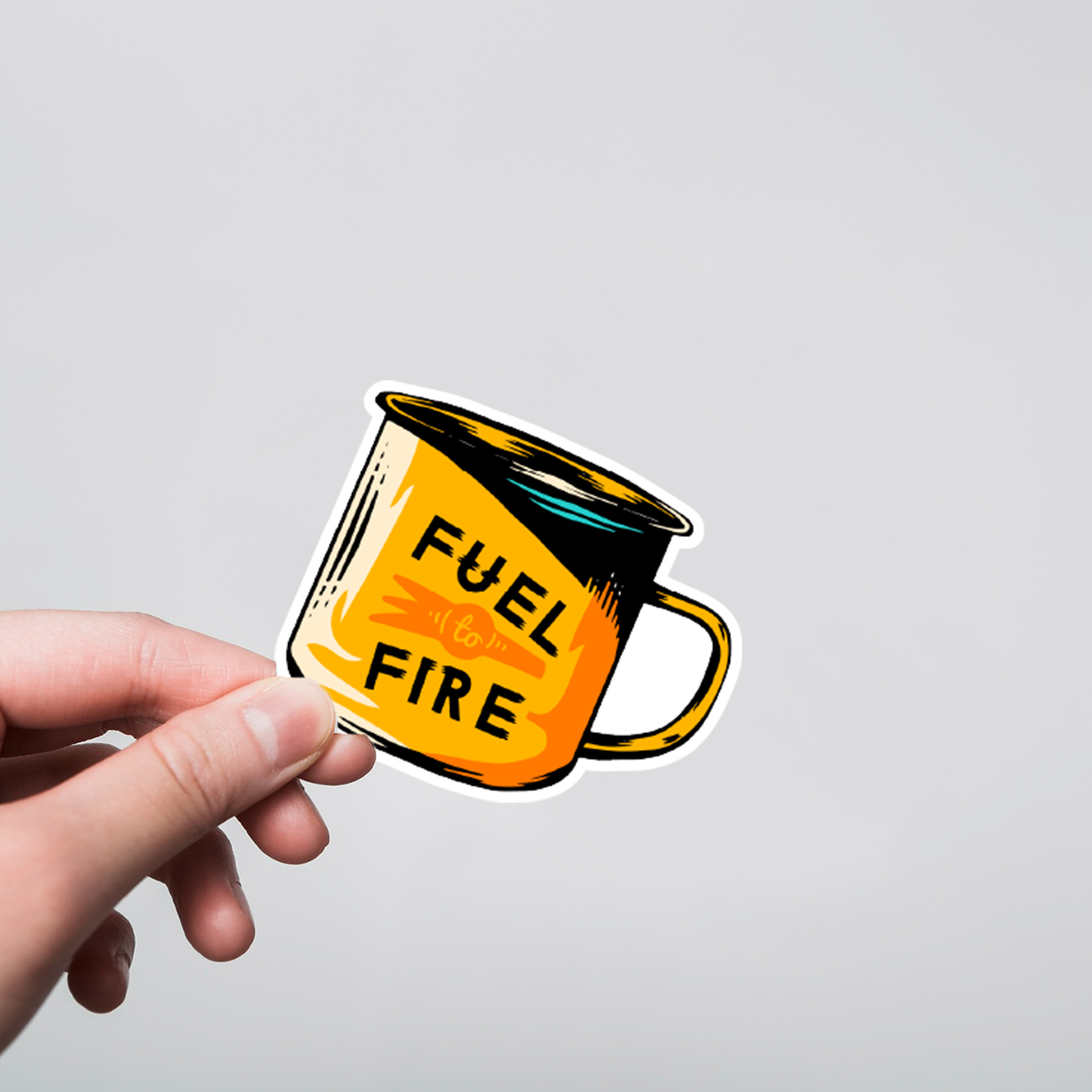 Fomo Store Stickers Cars & Bikes Fuel on Fire