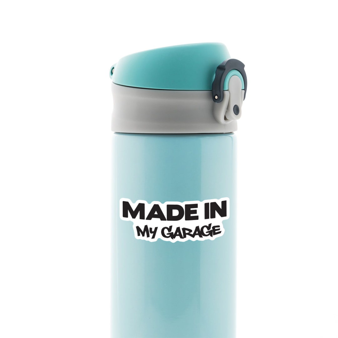 Made In My Garage Cars & Bikes Stickers
