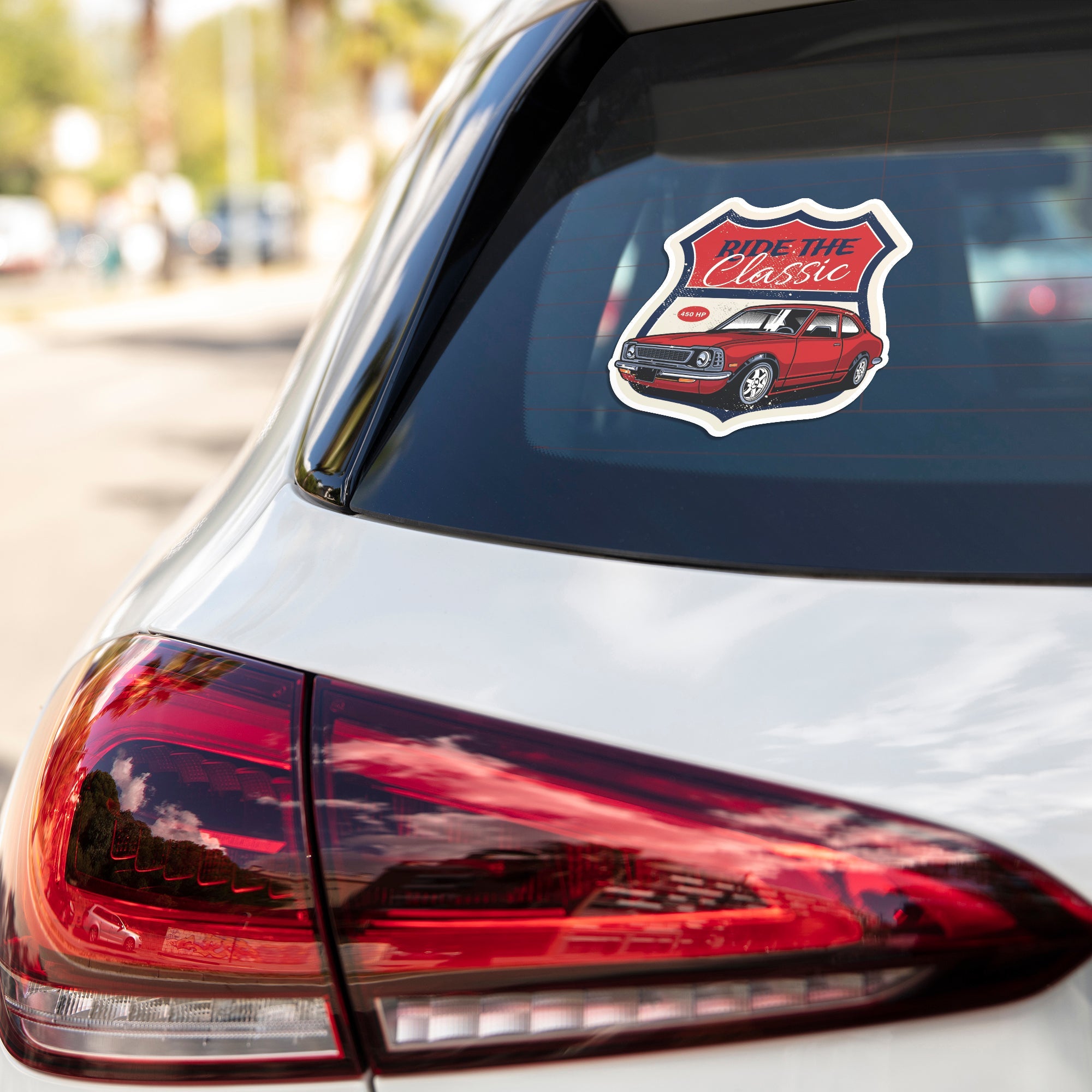 Ride The Classic Cars & Bikes Stickers