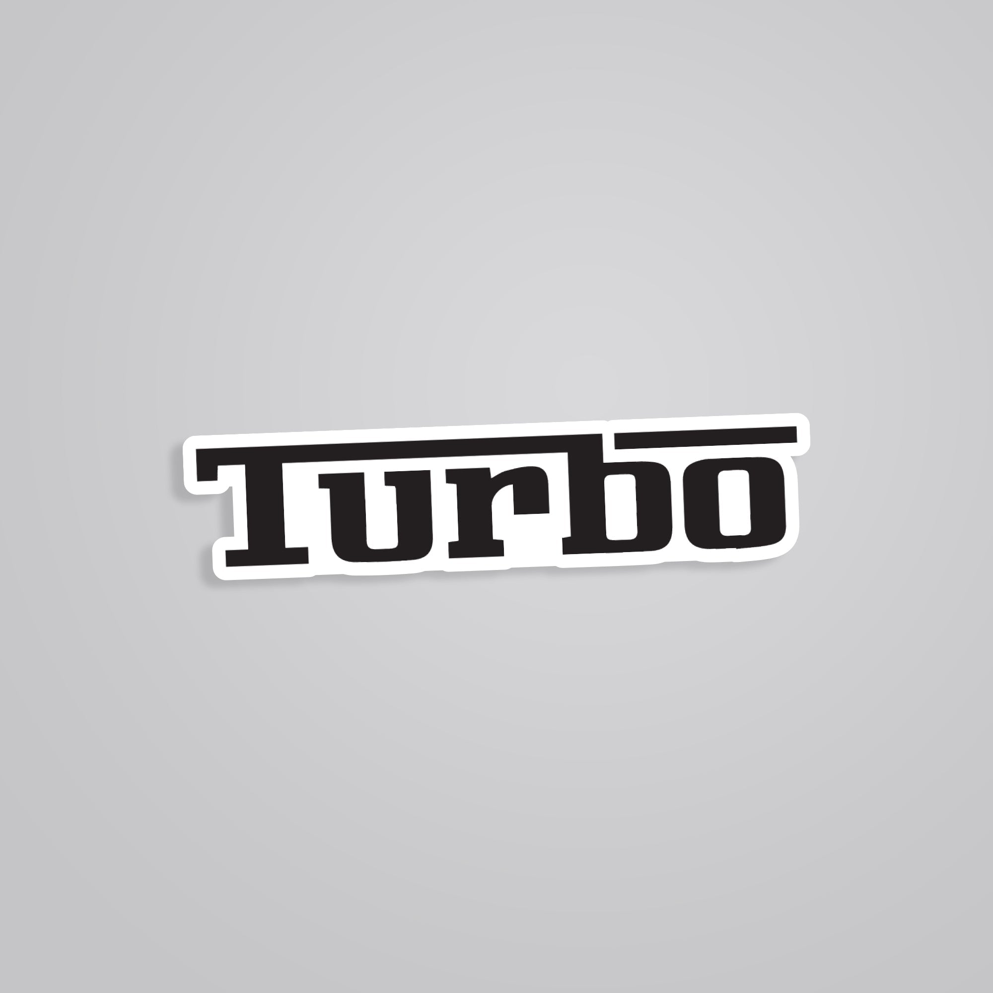 Fomo Store Stickers Cars & Bikes Turbo