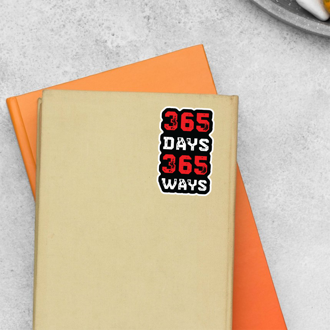 365 Days 365 Ways Casual Stickers