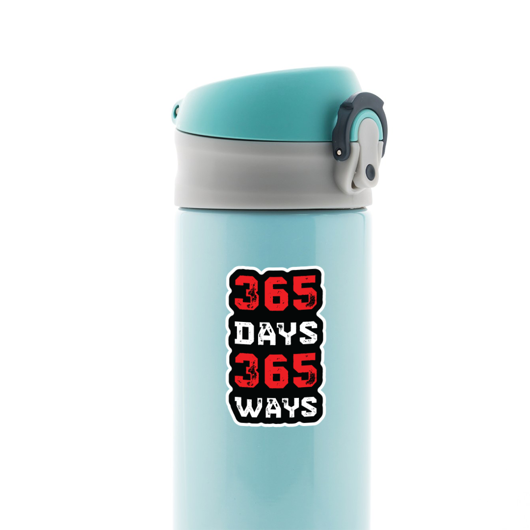 365 Days 365 Ways Casual Stickers