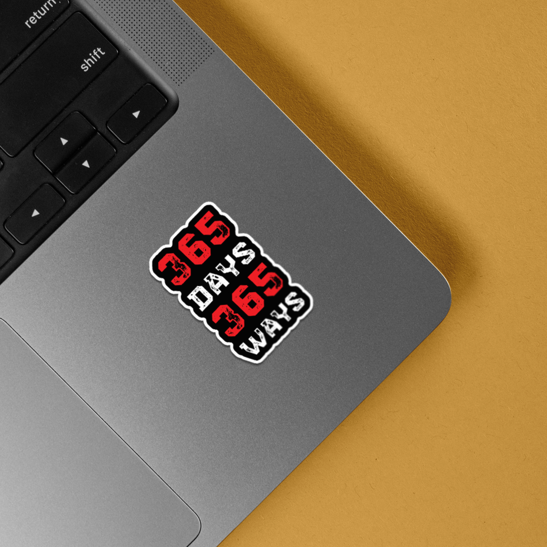 365 Days 365 Ways Casual Stickers