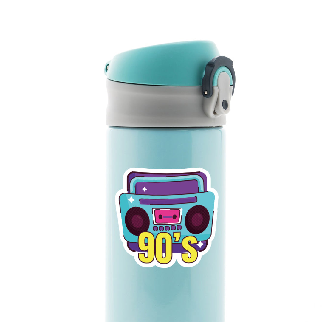 90's Retro Music Player Casual Stickers