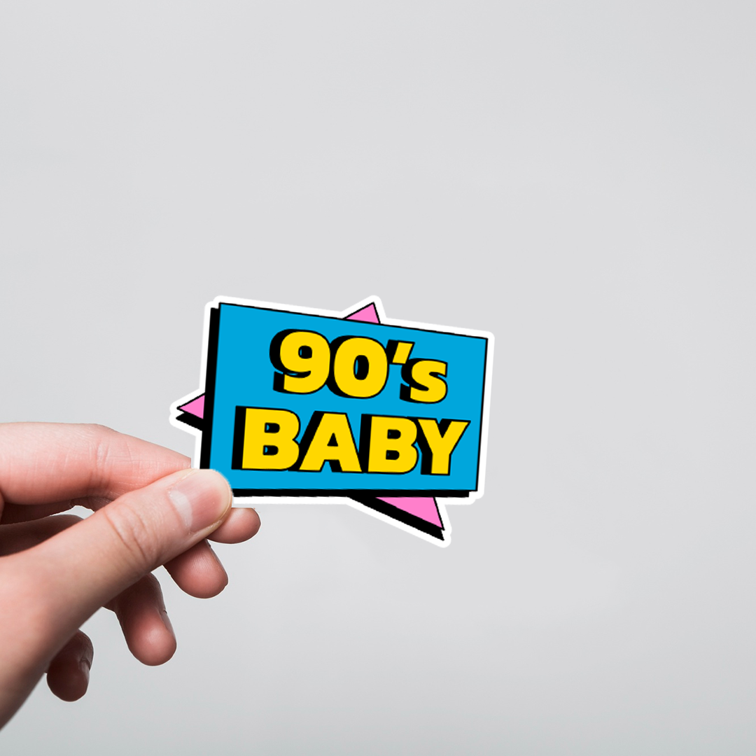 Fomo Store Stickers Casual 90s Baby