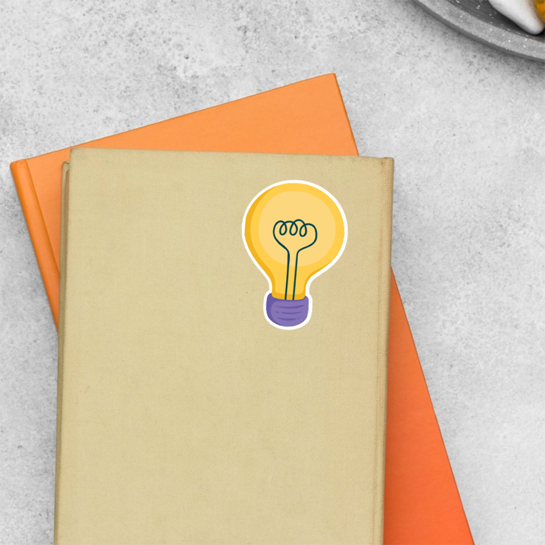 Bulb Casual Stickers