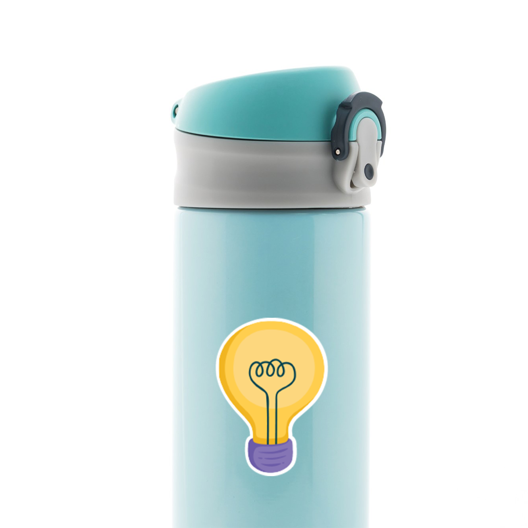 Bulb Casual Stickers