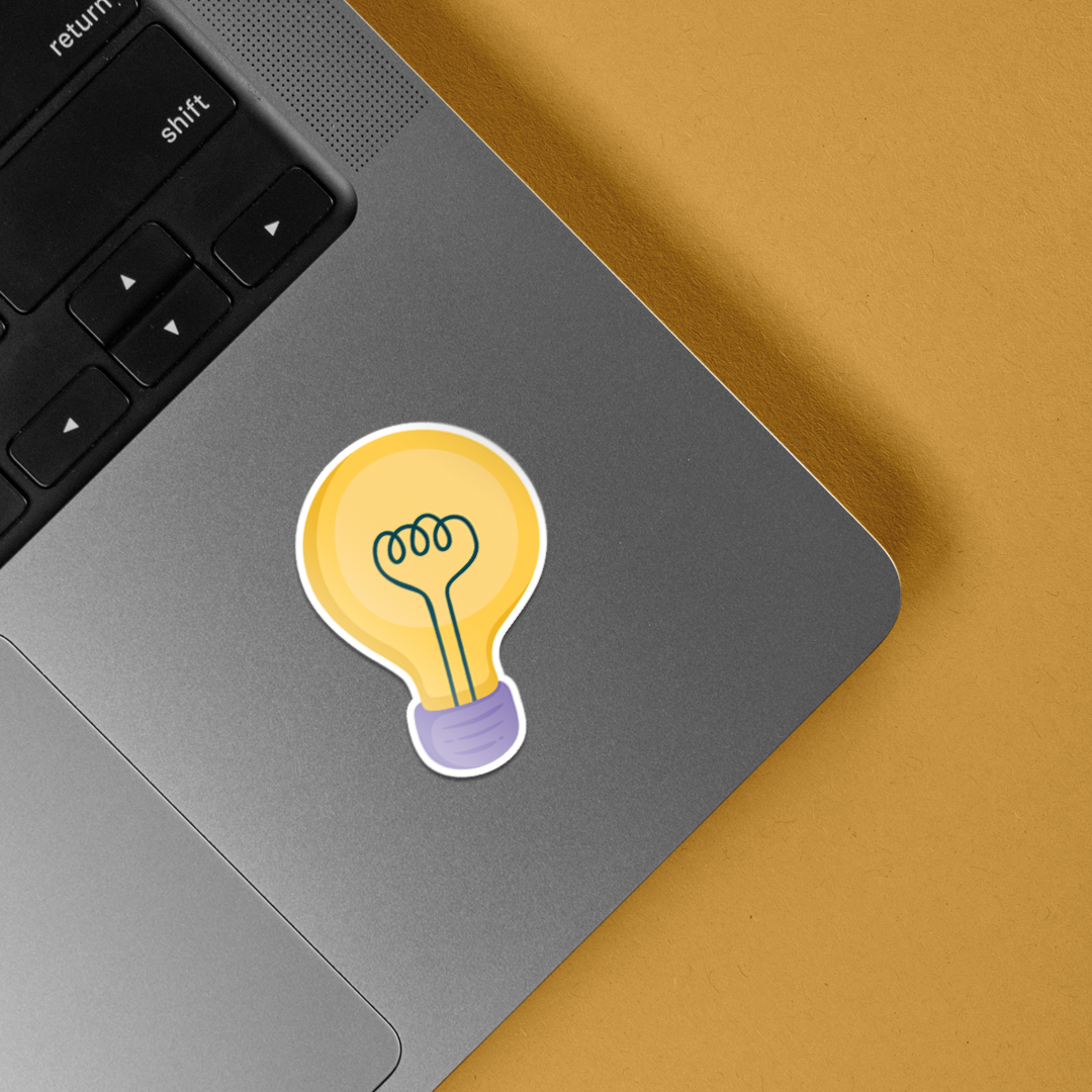 Bulb Casual Stickers
