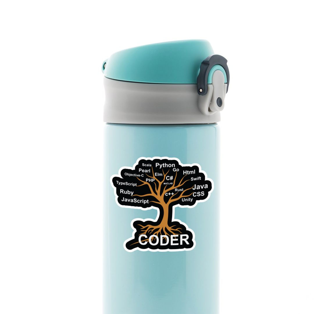 Coder Casual Stickers