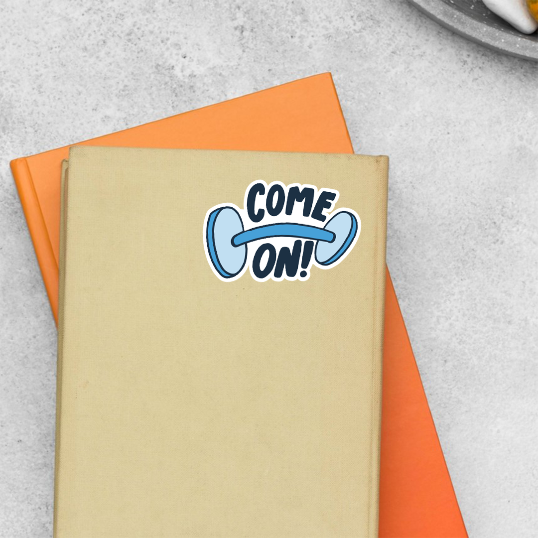 Come On Casual Stickers