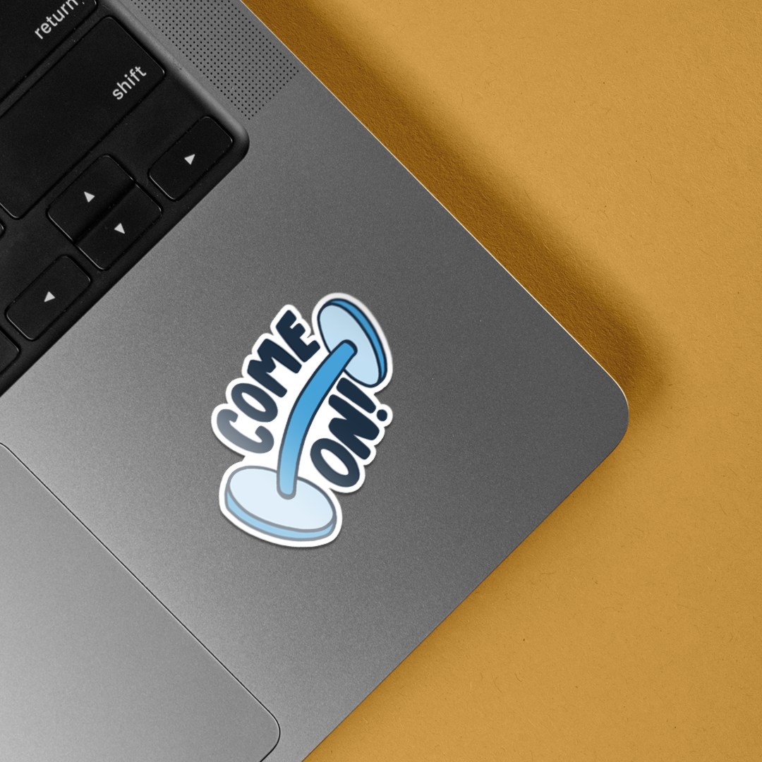 Come On Casual Stickers