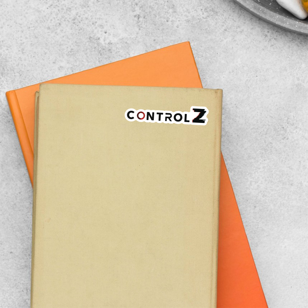Control Z Casual Stickers