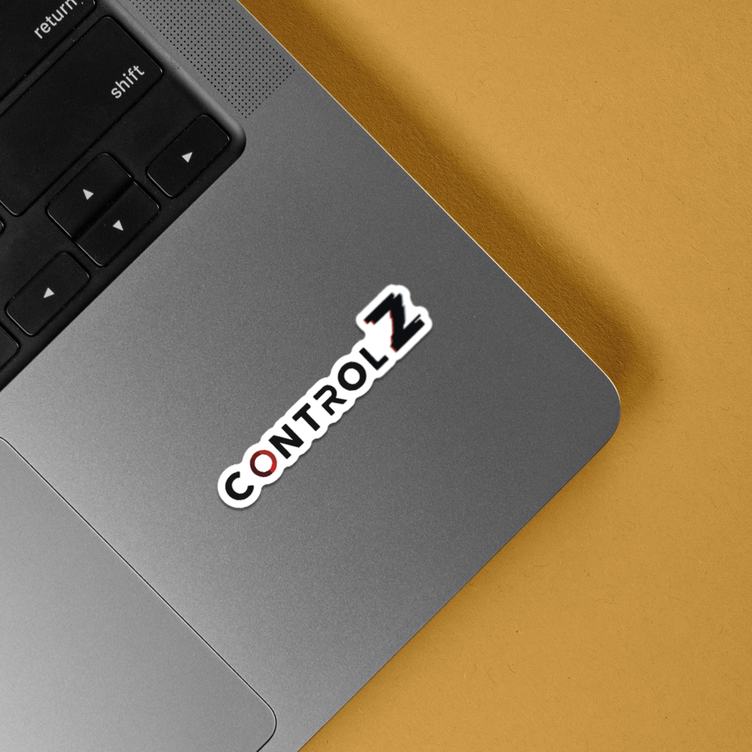 Control Z Casual Stickers