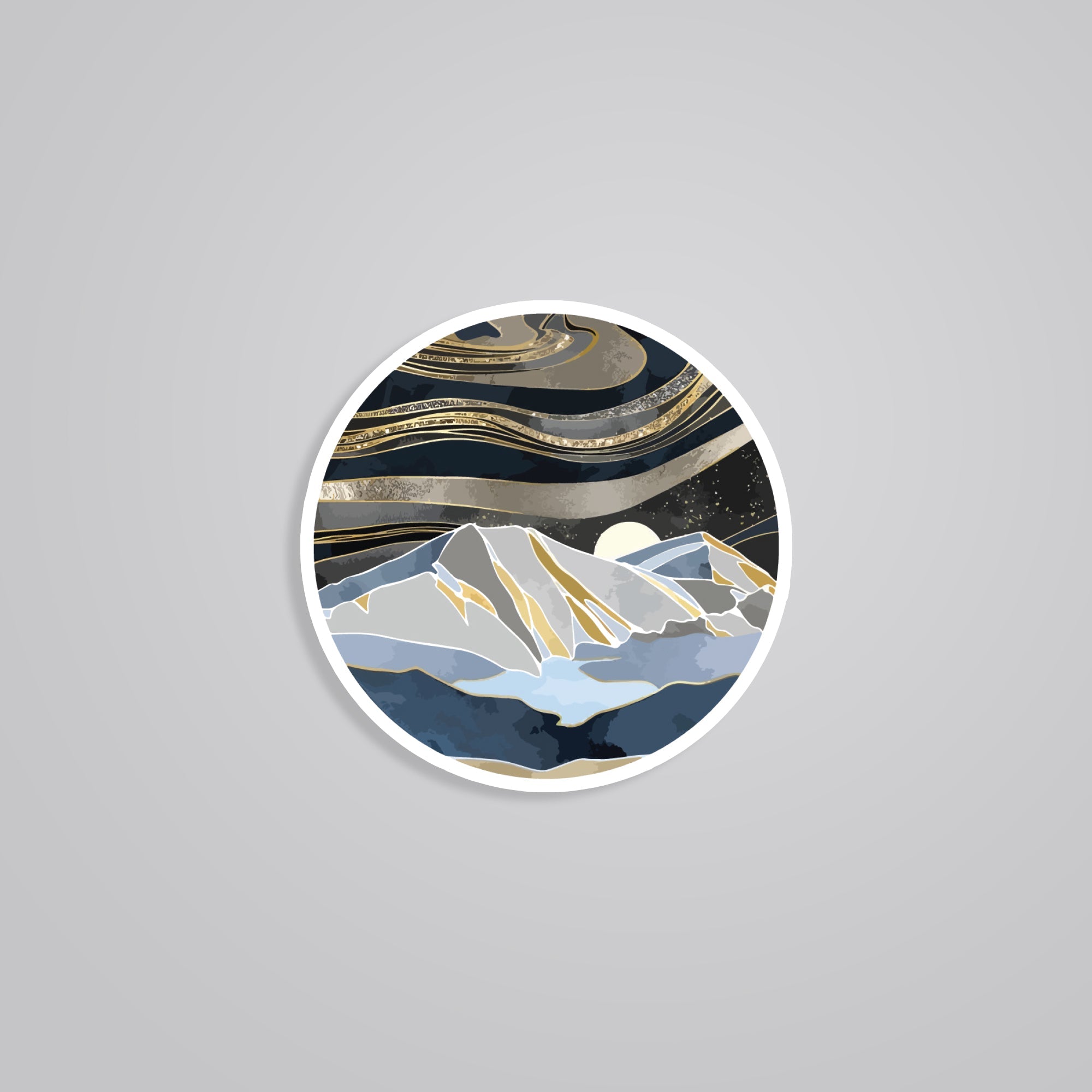 Fomo Store Stickers Casual Copper Mountain Art