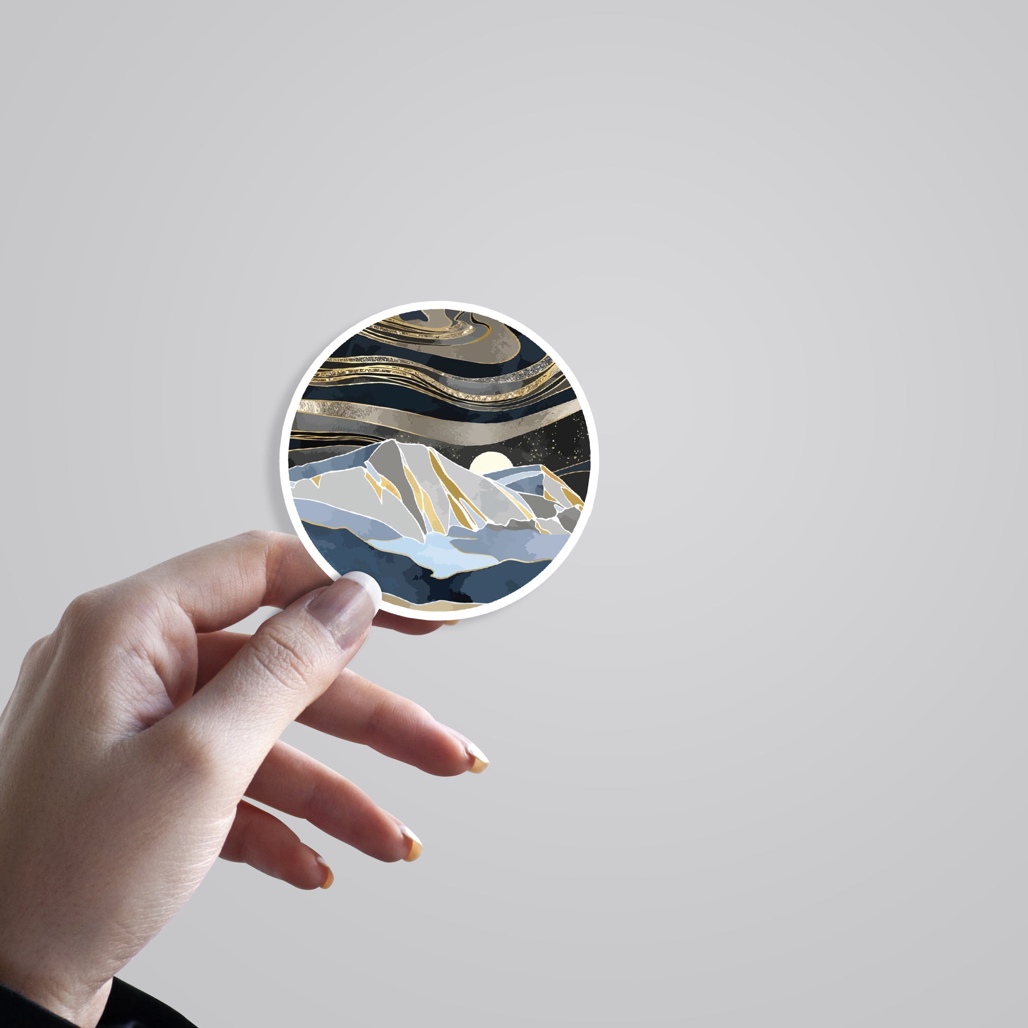 Copper Mountain Art Casual Stickers