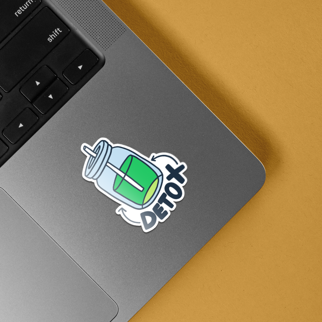 Detox Casual Stickers