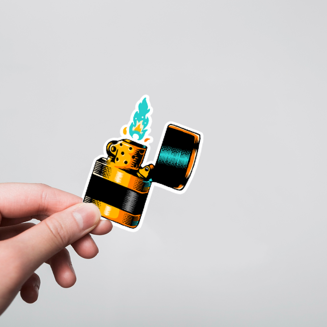 Fomo Store Stickers Casual Fire Lighter