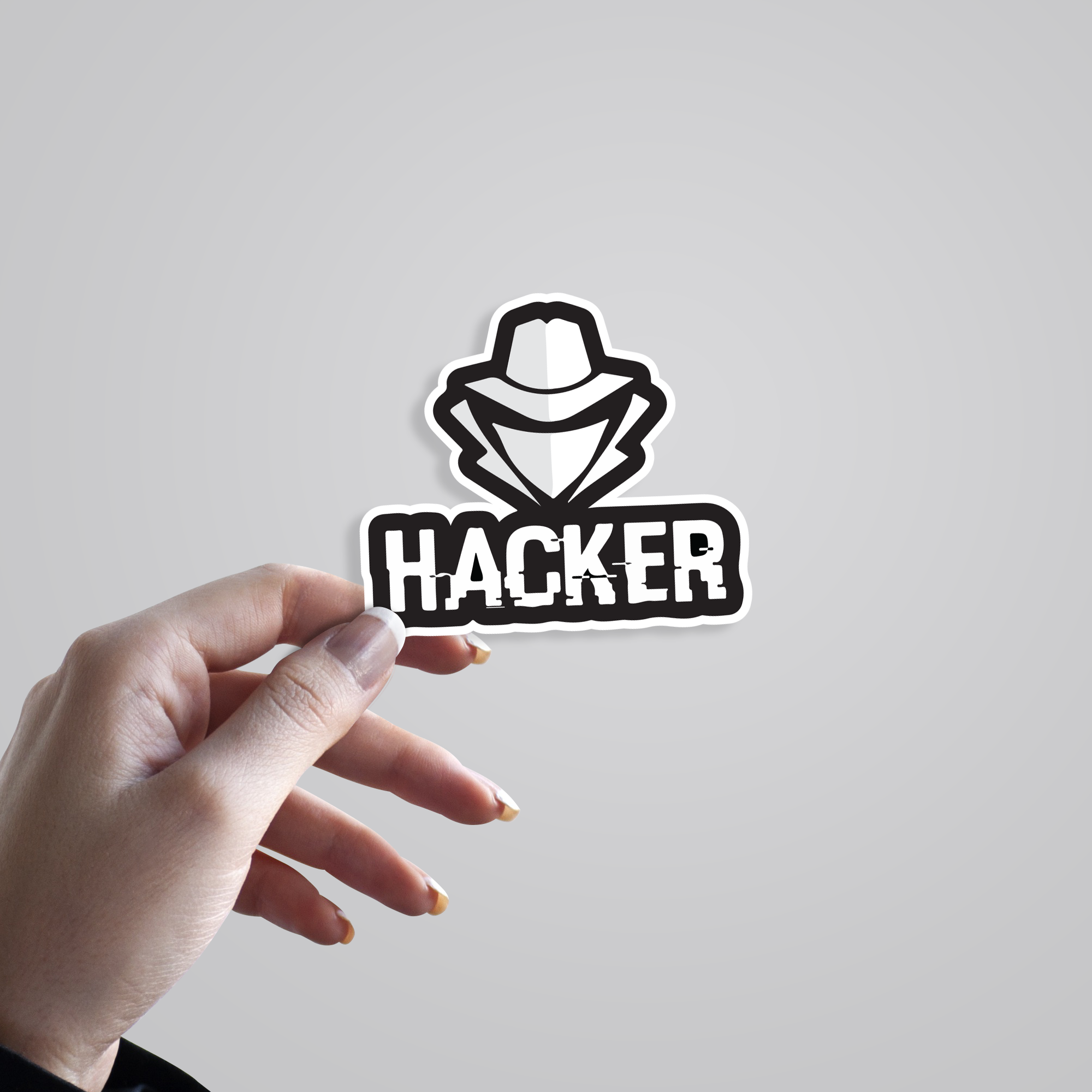 Hacker Casual Stickers